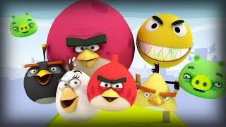 Pacman in Angry Birds world [upl. by Ynnohj]