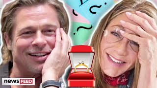 Is Brad Pitt REMARRYING After Jennifer Aniston Reunion [upl. by Reisinger]