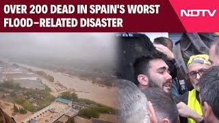 Spain Floods Today  Over 200 Dead In Spains Worst FloodRelated Disaster Rescue Ops Underway [upl. by Landis]