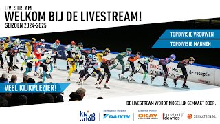 Livestream  Daikin Marathon Cup 5  Jan van der Hoorn Schaatssport Marathon [upl. by Lletnohs]