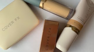 Cover FX  brand review and swatches [upl. by Anavoig]