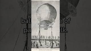 First Flight in a Hot Air Balloon by the Montgolfier Brothers 1783 [upl. by Aliab383]