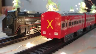 Centy Toys Indian Passenger Train vs Railking Classic Train Christmas Special   Toy Trains [upl. by Truscott]