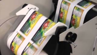 iTech Centra HS Digital Label Printer in Motion [upl. by Anicnarf]