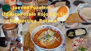 Pozole Rojo De Pollo Con Maíz De Lata Bien Mexicano Receta Super Deliciosa 😋Fácil De Preparar [upl. by Kalb964]