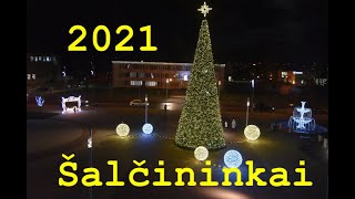 2021 Šalčininkų Kalėdų Eglė Salcinkinku Kaledine Eglute 2020 galas [upl. by Suiddaht]