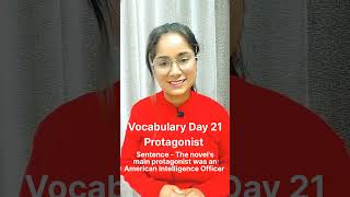 Meaning of Protagonist  Vocabulary Day 21 [upl. by Etra675]