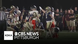 Latrobe vs Franklin Regional high school football highlights [upl. by Ahcropal560]