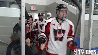 Schmalz Cup Playoffs Round Robin  Clarington Eagles vs Wellesley Applejacks [upl. by Tiphani]