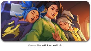 🔴 Valorant Live Stream with Lulu  Rank Game with friends [upl. by Suvart927]