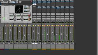 Pro Tools Compressing the kick [upl. by Yaner]