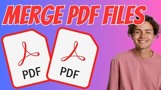 How to Merge PDF Files Into One [upl. by Hootman]