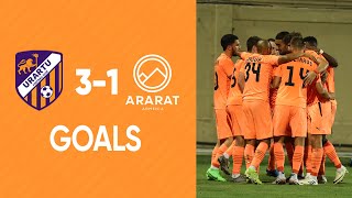 APL Matchday 3  Urartu FC  FC AraratArmenia 31  GOALS [upl. by Sellihca]