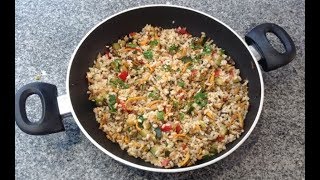 Arroz integral con Verduras y Setas [upl. by Anawat361]