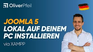 Joomla 5 Lokal auf deinem PC via XAMPP installieren 🇩🇪 [upl. by Colson]