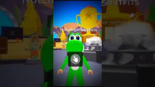 Make the character and try to React them 😜 part 1 roblox funny gamingtrioto100 avatar [upl. by Soll]