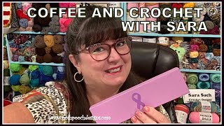 Coffee And Crochet Live Podcast  September 17 2024  September Give Away Winner And A Surprise [upl. by Eillek363]