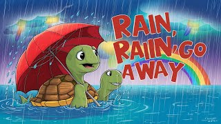 RAIN RAIN GO AWAY RHYMES LKG UKG FOR KIDS Meemaa kids [upl. by Mehs451]