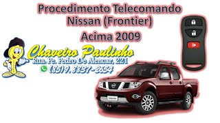 Programação Telecomando Frontier acima 2009 GasolinaDiesel [upl. by Yelmene342]