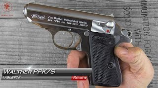 The NEW Walther PPKS Tabletop Review and Field Strip [upl. by Waxler]