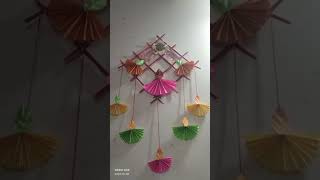 Wall hanging art diy crafts bts Annapurnacraftergirl [upl. by Jule]