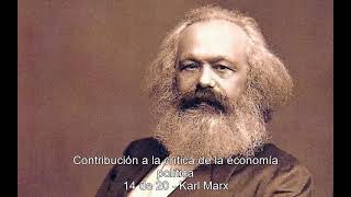 Contribución a la crítica de la economía política 14x20 Karl Marx AUDIOLIBRO [upl. by Ojeillib]