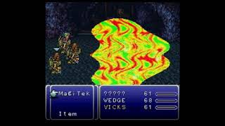 Final Fantasy Revelations Final Fantasy III ROM Hack SNES Gameplay Sample [upl. by Auginahs]