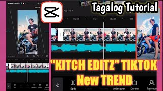 KITCH EDITZ TIKTOK TUTORIAL  Kitch edit tiktok Capcut Tagalog Tutorial [upl. by Chaddie]