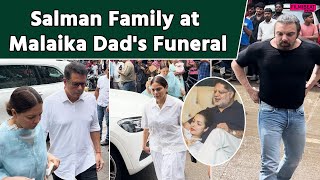 Malaika Arora Father Death From Guru to Arshad Warsi this celebs arrive at Malaikas father funeral [upl. by Itida]