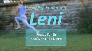 Top 5 Sprungübungen für Läufer [upl. by Ynnos274]