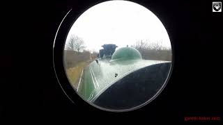 Midland Railway Butterley  A Ride on the Footplate  Steam  Derbyshire [upl. by Alyk353]