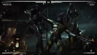 Mortal Kombat predator vs alien EP1 mortalkombat [upl. by Annohsat85]