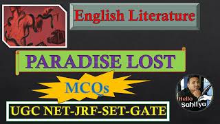 Paradise Lost  MCQs  UGC NET JRF SET  English Literature MCQs  IMP MCQs for UGC NET SET JRF GATE [upl. by Quartas1]