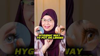 hygienic way to use eyelashes certifiedmakeupartist certifiedmua makeupartist makeuptutorial [upl. by Doomham]