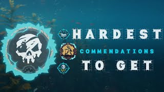 The Hardest Commendations in Sea of Thieves [upl. by Nimocks]