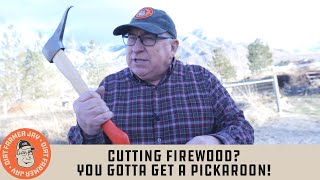 Cutting Firewood You GOTTA get a Pickaroon [upl. by Hubey186]