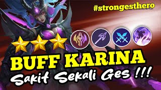 KARINA LANCER YUKI SKILL 3 CARA PUSH RANK TANPA RIBET [upl. by Connolly246]