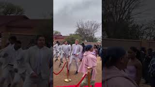 He jamming though  Afro Mbokalization Wedding Dance [upl. by Dyna]