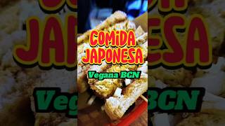 COMIDA JAPONESA VEGANA BARCELONA‼️ vegan Barcelona sushi ramen veganfood [upl. by Buffum]