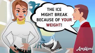 Cartoon  My Husband Left Me Because I Gained Weight  Emotional Video Story  AmoMama [upl. by Lunnete]