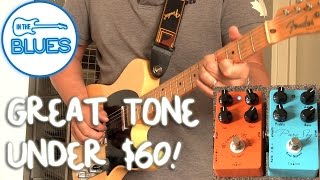 Caline Overdrive Pedal Comparison and Stacked Together [upl. by Naashom]