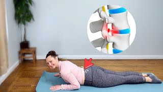 Targeted Relief Bulging Disc Lower Back Exercise Part 2 [upl. by Emmaline]