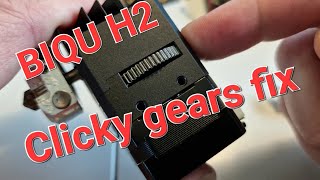 How to fix BIQU H2 gear clicking [upl. by Annaeirb]