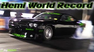 ProCharged Hemi Challenger Blasts 200MPH Quarter Mile  World Record [upl. by Leta]