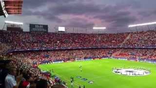 1080 HD  Himno Sevilla Fc Champions Sevilla  Borussia [upl. by Castro496]