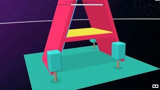 Walking in Virtual Reality using ARjs on AFrame [upl. by Fu]