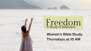 Ladies Bible Study with Sally Dechert Galatians Week 3 [upl. by Hoseia348]