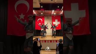 Turkish Folkdance in Rümlang Switzerland turkishfolkdance harmandalı gurbetçiler isviçre [upl. by Ashlin124]