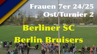 Berliner SC  Berlin Bruisers DF7er 2425 Ost [upl. by Ackler]