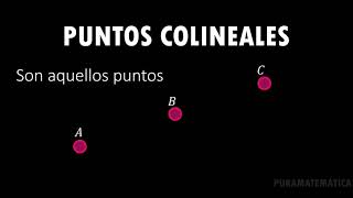 Puntos colineales [upl. by Kei]